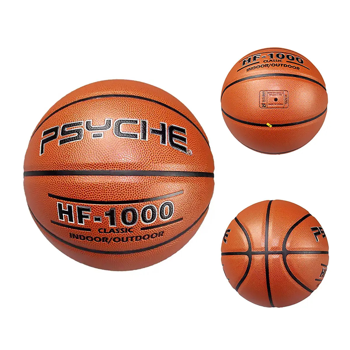 PSYCHE Basketball Leather Size 7 Basketball Original Classic 29.5" Indoor Outdoor Basketball Ball Games
