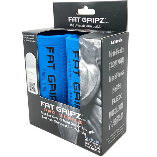 Fat Gripz Pro – Thick Grips for Increased Muscle Fiber Activation (Winner of 3 Men’S Health Magazine Awards)